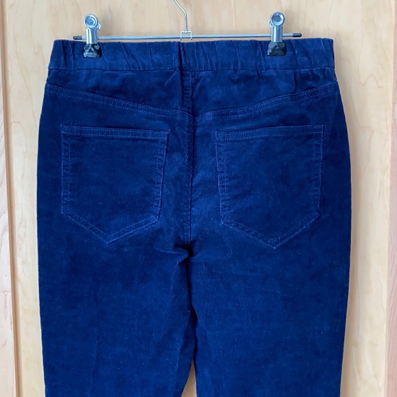 NWOT Lands’ End High Rise Pull On Corduroy Skinny Pants - Picture 3 of 11